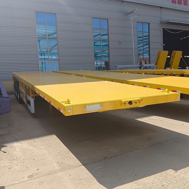 Semi-karru ta' 20-piedi għat-Trasport tal-Kontenituri